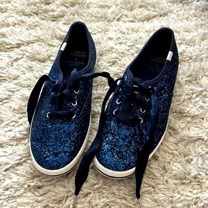 Kate Spade Keds Glitter Sneakers